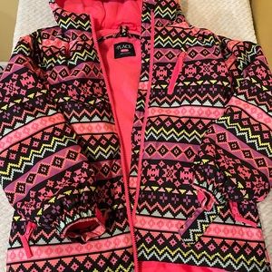Girls size 7/8 Children’s Place jacket with fleece lining . New worn 1 time .
